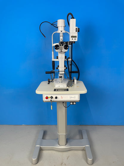 Quantel Medical Cataract and Glaucoma Laser Optimis II including SLT (selective laser) Solutis