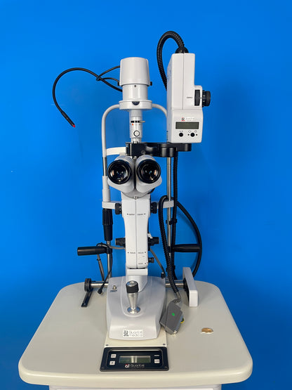 Quantel Medical Cataract and Glaucoma Laser Optimis II including SLT (selective laser) Solutis