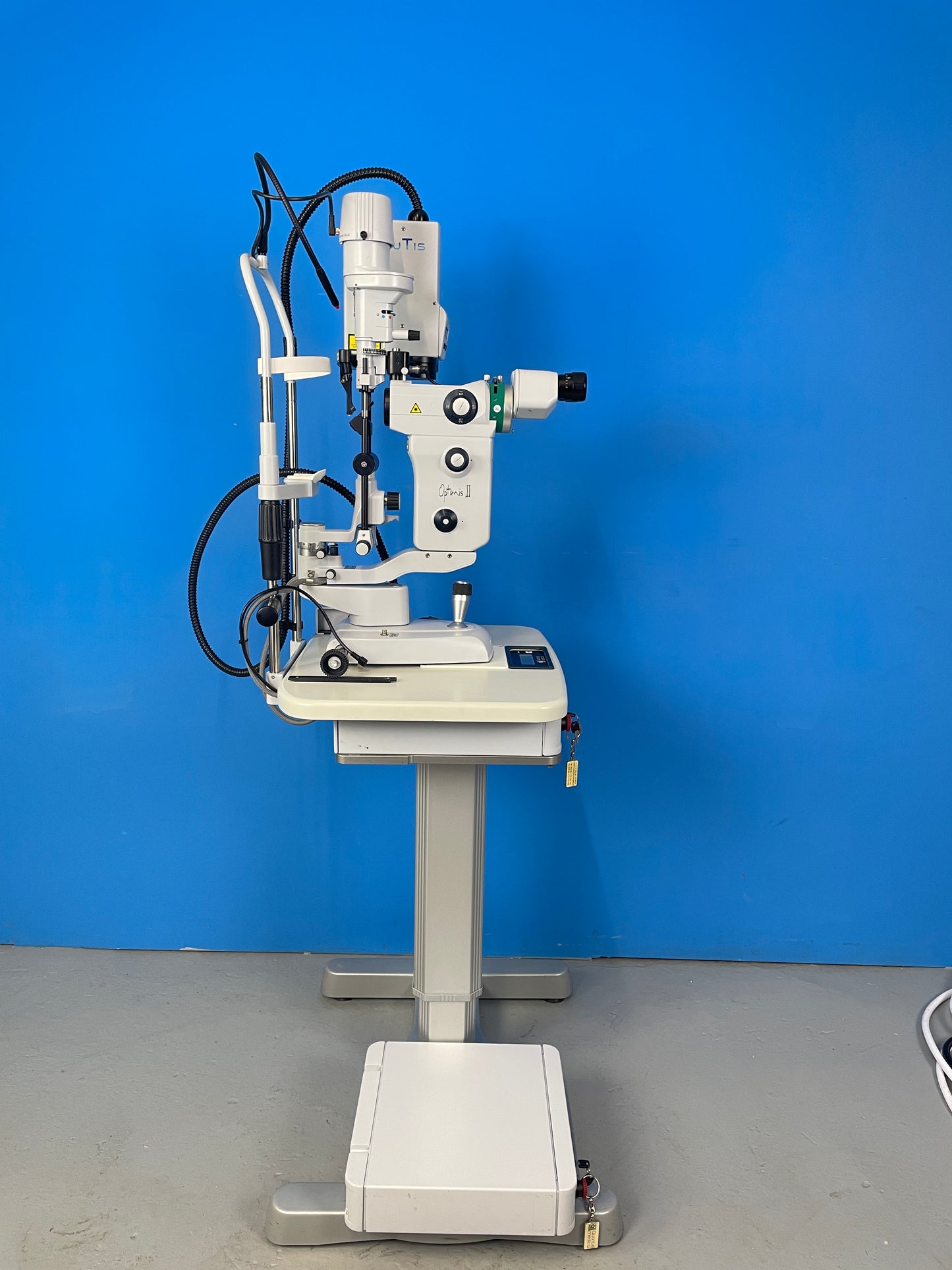 Quantel Medical Cataract and Glaucoma Laser Optimis II including SLT (selective laser) Solutis