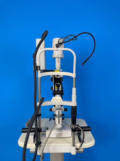 Quantel Medical Cataract and Glaucoma Laser Optimis II including SLT (selective laser) Solutis