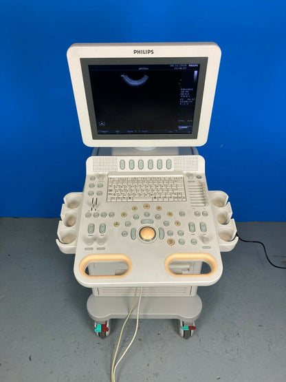 Phillips HD7 XE Ultrasound machine.