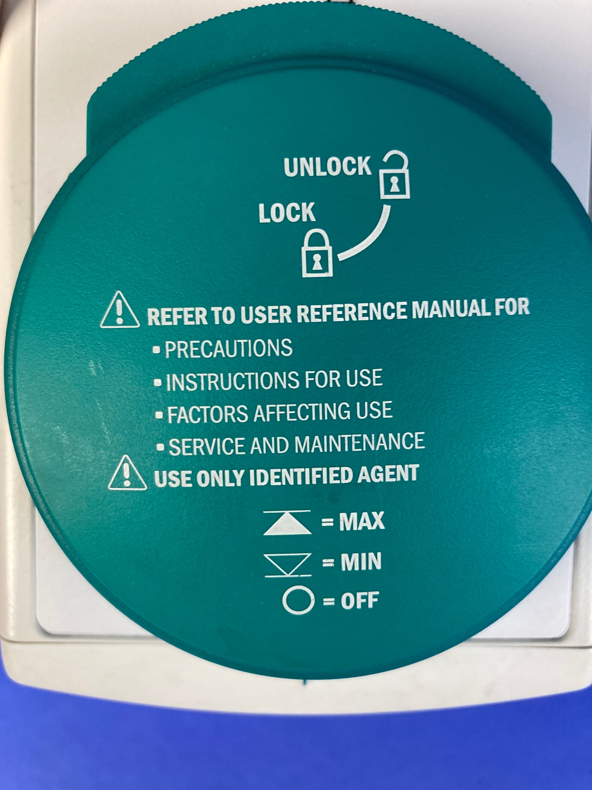Tec 7 Cap  Lock & Unlock with instructions