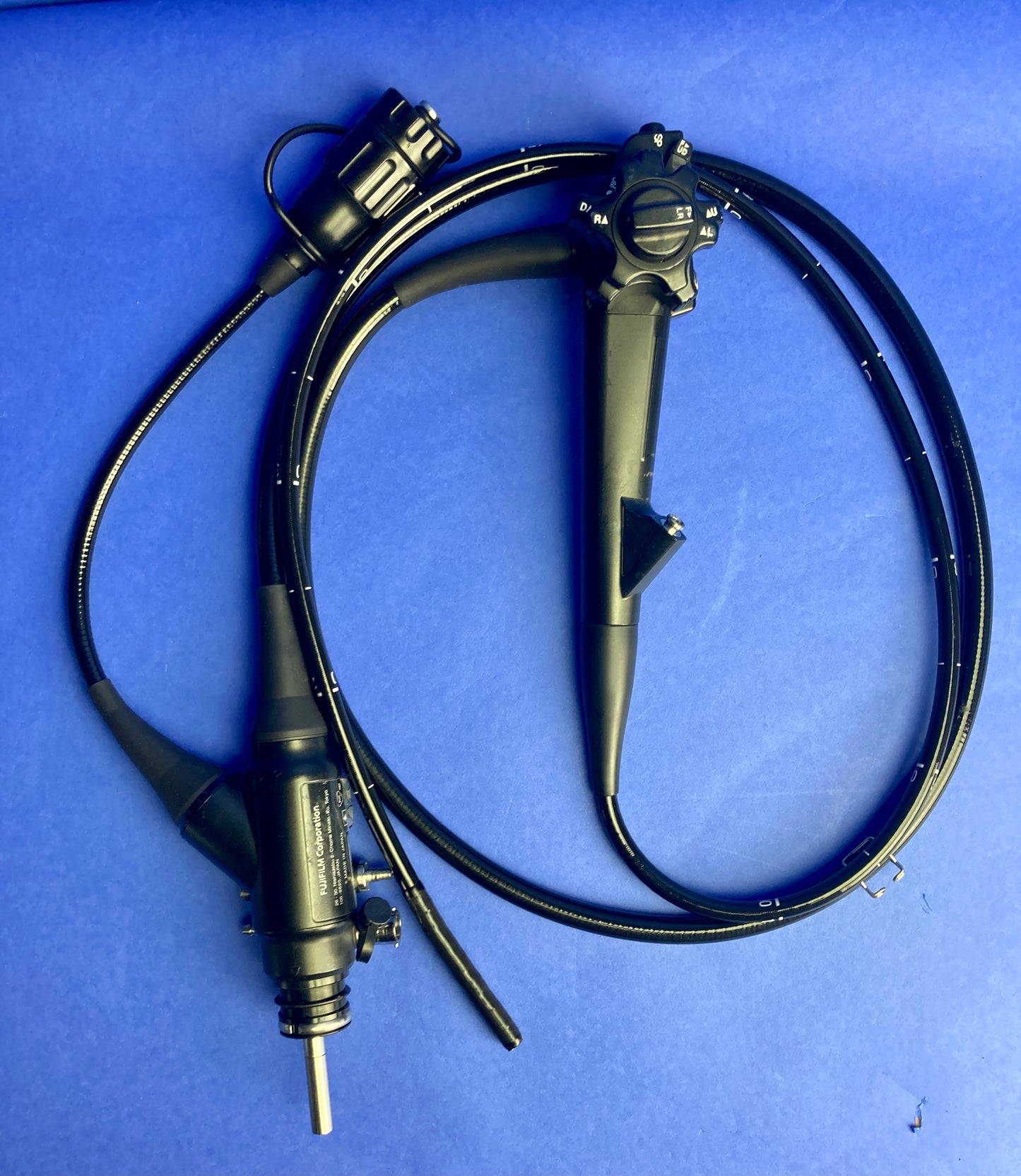 Fujinon EG - 600ZW is a slim endoscope used  for the upper G.I. tract