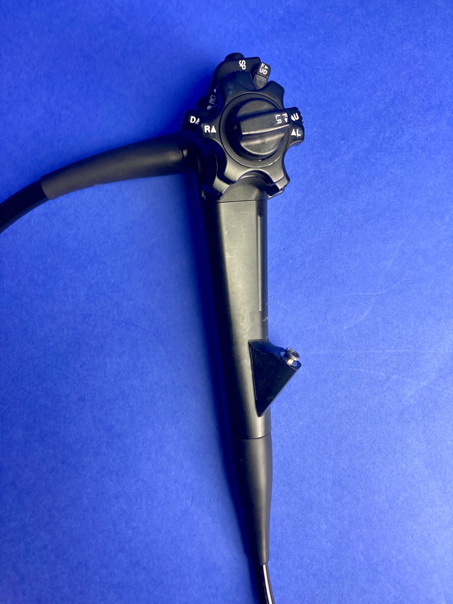 Control Section (Left , Right , Up, and Down) Endoscopic Side Cover Control Grip Housing Endoscopy Knobs and Forceps channel