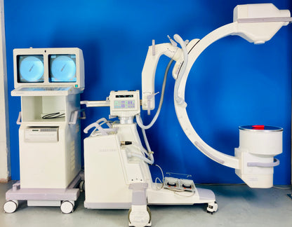 C-arm machine is a piece of medical imaging equipment that operates on the basic principle of X-ray technology. 