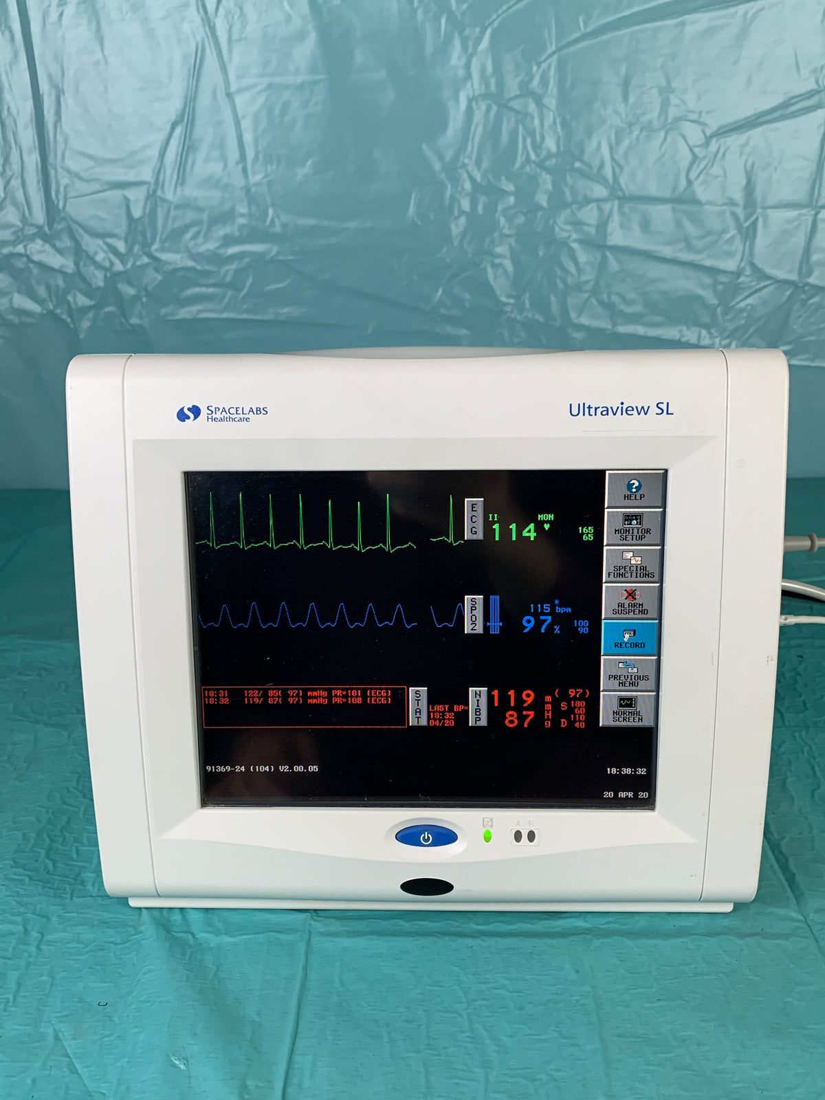 Spacelabs Ecg Machine Spacelab Ekg New Spacelabs Inventory – Medical Equipment
