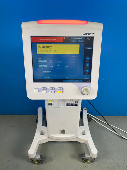 HAMILTON-G5 mechanical and Non- Invasive ventilator in standby mode